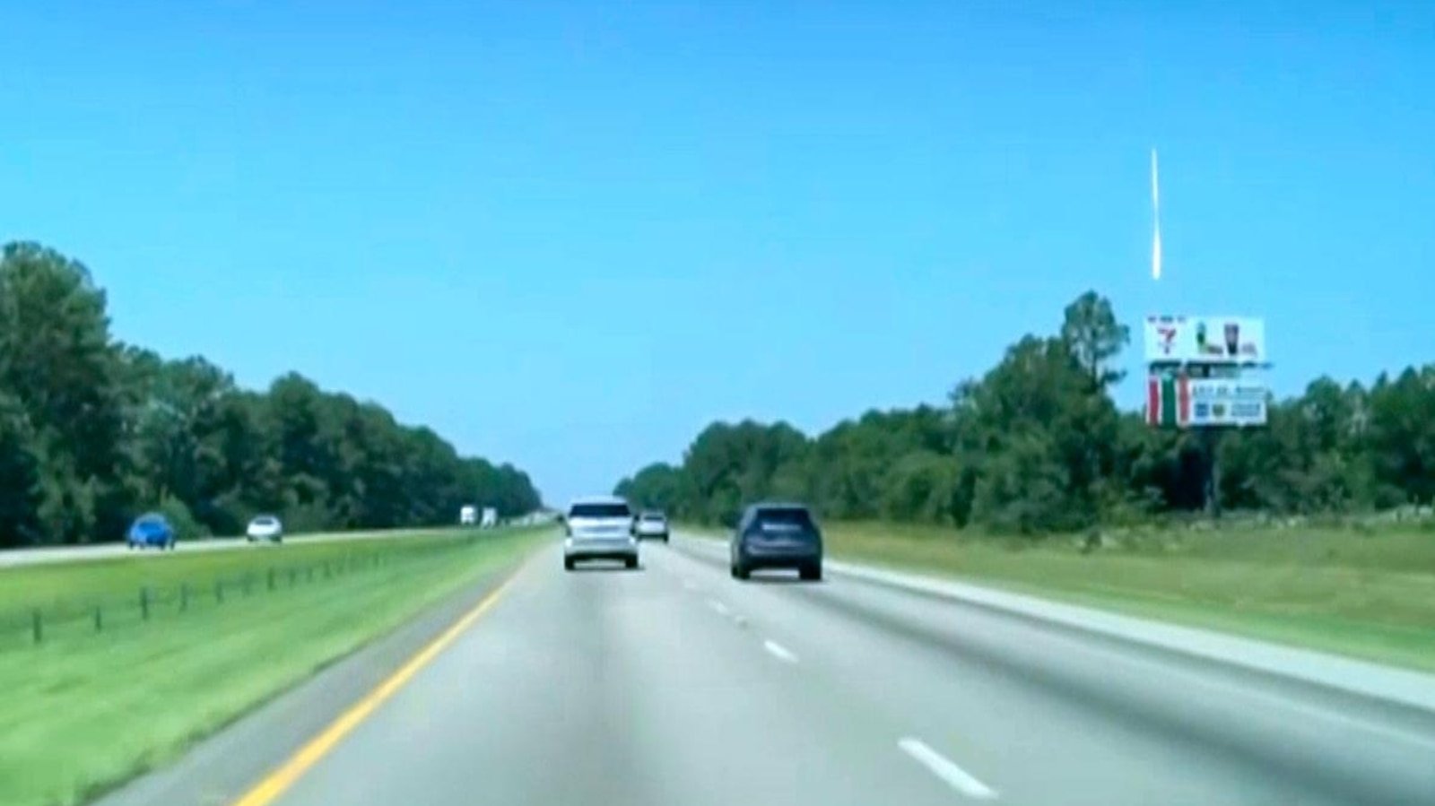 What’s that in the sky? We’re not sure, but the fireball was very bright